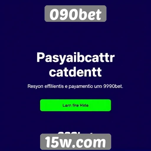 Sistemas de pagamento no 090bet e suas opções